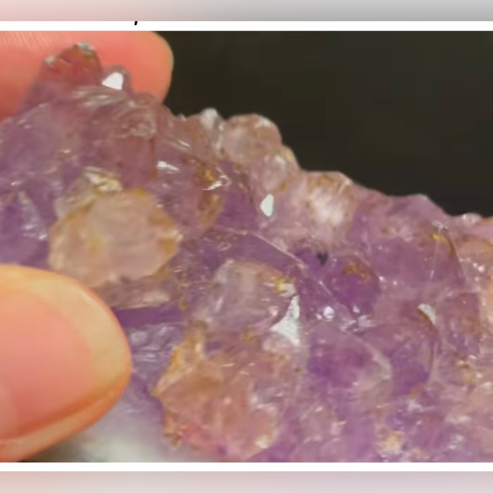 Amethyst Cluster Rocks in Large Sizes - Picture 5 of 6